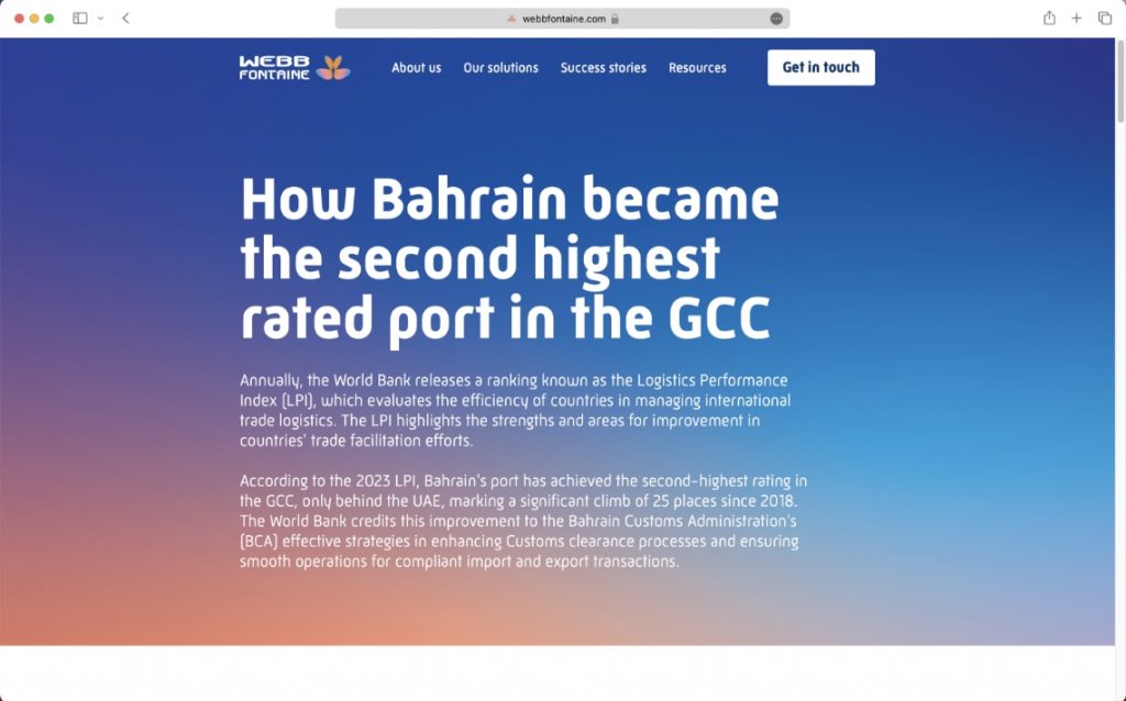 webb fontaine case study